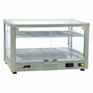 SOFRACA Vitrine Chauffante Ventilée Inox - 3 Niveaux - Réf:N83 - N83