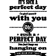 Sticker It's such a perfect day - Lou Reed