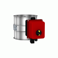 Vannes á clapet avec servomoteur électro-motorisé - joint en caoutchouc silicone - 80 à 400 mm