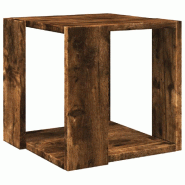 VidaXL Table basse chêne fumé 32x32x30 cm bois d'ingénierie Modèle Nova Concept - 848147