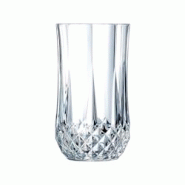 4 verres hauts 36 cl Longchamp- Cristal d'Arques - transparent 883314988253
