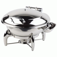 APS Chafing Dish -GLOBE-Ø 38,5 cm, H : 34 cm, 6 litres - inox 12403