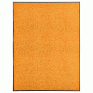 Décoshop26 - Paillasson lavable Orange 90x120 cm DEC023202 - 3001215169602