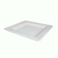 Naturesse Assiettes karo pulpe blanche carrées- 26 x 26 cm (500 unités) - N129 Naturesse Assiettes karo pulpe blanche carrées- 26 x 26 cm (500 unités) - N129