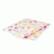 Papier mousseline blanc imprimé 30x40cm - par 2450 feuilles - fibre vierge