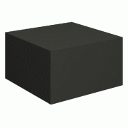 Podium pour mannequins Vertigo noir 45x45x25cm