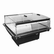Réfrigérateur noir pour achats impulsifs 190 L - Noir / verre | PDC126 VS SL LED | Tefcold - PDC126VSSLLED