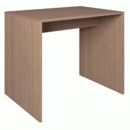 Table de présentation Vertigo noyer 90x65x76cm