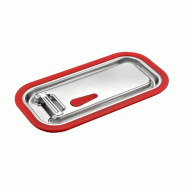 Vaiotec Lot de 6 couvercles Gastronorm TOPLINE GN 1/3 - avec joint en caoutchouc - 12295