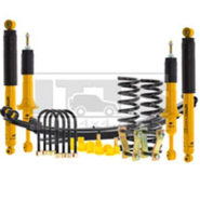 Amortisseurs renforcés pour véhicules utilitaires et 4x4 - suspensions avec coussin d'air disponibles Amortisseurs renforcés pour véhicules utilitaires et 4x4 - suspensions avec coussin d'air disponibles