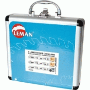 Coffret 3 lames scies circulaires ø 260 mm