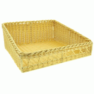 Corbeille boulangerie polypro "Panetteria" 50x50x10/21cm