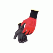 Gant de manutention légère T.9 polyamide rouge Singer - rouge 3701107749522 Gant de manutention légère T.9 polyamide rouge Singer - rouge 3701107749522