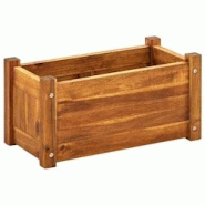 Helloshop26 - Jardinière lit surélevé plantes fleurs jardin 50 x 25 x 25 cm bois d'acacia 02_0001189 - 3000075541535 Helloshop26 - Jardinière lit surélevé plantes fleurs jardin 50 x 25 x 25 cm bois d'acacia 02_0001189 - 3000075541535