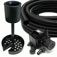 KIT ECUMEUR AVEC POMPE DE BASSIN POUR 60M² 100000L AVEC 5M TUYAU 16_0002767 KIT ECUMEUR AVEC POMPE DE BASSIN POUR 60M² 100000L AVEC 5M TUYAU 16_0002767
