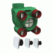 Kit VMC simple flux autoréglable basse consommation ARIANT + 3 bouches design - Vortice - KVARD Kit VMC simple flux autoréglable basse consommation ARIANT + 3 bouches design - Vortice - KVARD