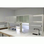 Meubles de laboratoire - mobilier technique aérien (mta)