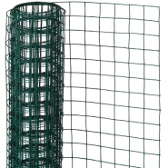 Nature grillage métallique carré 0,5 x 2,5 m 13 mm vert 419776 Nature grillage métallique carré 0,5 x 2,5 m 13 mm vert 419776