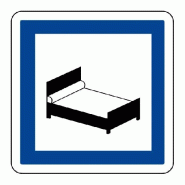 Panneau CE17 - Hôtel ou Motel