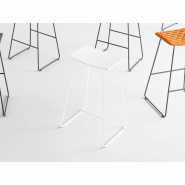 Tabourets hauts Tao Color - plusieurs finitions de piètement et assises - garanti 5 ans Tabourets hauts Tao Color - plusieurs finitions de piètement et assises - garanti 5 ans