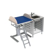 Table à langer pour handicapé - granberg  - électrique à hauteur variable - 332-081-11