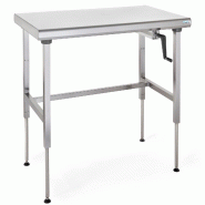Tournus Equipement Table inox Ergonomix centrale 800 x 1400 x 700 cm Tournus - inox 424703