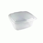 50 Barquettes Micro-ondables 1500 ml avec Couvercle Attenant en PP - Pratiques et Résistantes - D-Work - 190x185x84 mm - Réf. 3664100210751 50 Barquettes Micro-ondables 1500 ml avec Couvercle Attenant en PP - Pratiques et Résistantes - D-Work - 190x185x84 mm - Réf. 3664100210751