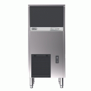 BREMA - Machine à glaçons pleins 48 kg/24h, réserve 25kg, condenseur air, pompe de vidange - CB 425 A HCW P-1 - argenté Acier inoxydable 18/8 135284