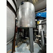 Cuve inox 5000 litres avec agitation et veste d'occasion - référence : c7225