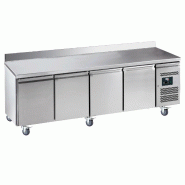 Desserte réfrigérée  inox dosseret 100X20MM -2/+8°C L2G