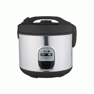 Eva cuiseur à riz électrique, revêtement intérieur antiadhésif, 1,5 l - noir 029032 Eva cuiseur à riz électrique, revêtement intérieur antiadhésif, 1,5 l - noir 029032