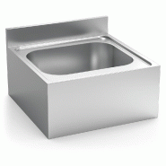 FRICOSMOS Evier suspendu avec plinthe 1C 700x600x355 mm. Dimensions de la cuve 500x500x500x300 mm. - inox 054402OST