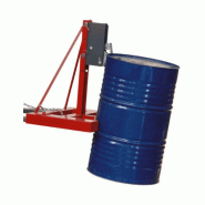Pince à fût à manipulation verticale, prise latérale, automatique, 500 kg Pince à fût à manipulation verticale, prise latérale, automatique, 500 kg