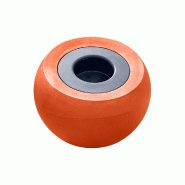 PLAST'UP ROTOMOULAGE Pot de fleurs sphérique xxl dolce vita 300l - ORANGE - orange 0036336945463