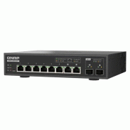 QNAP QSW-L3208-2C6T commutateur réseau Géré L2 10G Ethernet (100/1000/10000) Bureau Noir