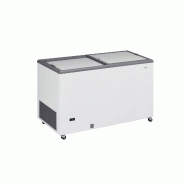 TENSAI Congélateur horizontal - Couvercle coulissant plein - Volume net : 321L - 1283x670x890 ICE400GTO - blanc ICE400GTO