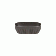 ADRIER - CC-0192-BLK - (Pack de 6 unités) - Bol rectangulaire 500 ml GN 1/9 - Noir - noir plastique CC-0192-BLK