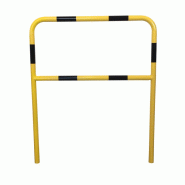Barrière de sécurité  diamètre 40 mm à sceller en acier - Noir/Jaune / 1000