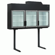 Congélateur armoire de supermarché MTF210B Noir TEFCOLD