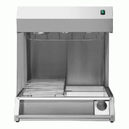 Cuistance Chauffe-frites professionnel — poste de salage 3 lampes chauffantes - inox CF700P Cuistance Chauffe-frites professionnel — poste de salage 3 lampes chauffantes - inox CF700P