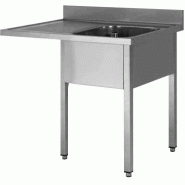 ITALCONCEPT L2G Plonge Inox 304 Demontable Encastrement Lv, 1 Bac 850mm x 1200mm x 700 mm - 3616350023100