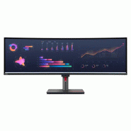 Lenovo ThinkVision P49w-30 écran plat de PC 124,5 cm (49") 5120 x 1440 pixels DQHD LED Noir