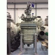 Réacteur en acier inoxydable 800 litres avec agitation et demi tige d'occasion - référence                        :                         c3717