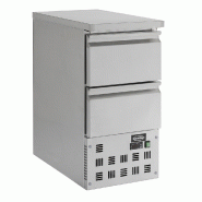 Table réfrigérée 2 tiroirs compact line ventilé profondeur 700 - P7450.0735