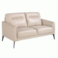 AC ANGEL CERDA Angel Cerdá Canapé 2 places en cuir gris taupe 6137C 152 x 88 x 87 - gris fourrure 8435631021049 AC ANGEL CERDA Angel Cerdá Canapé 2 places en cuir gris taupe 6137C 152 x 88 x 87 - gris fourrure 8435631021049