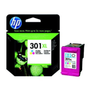 Cartouche HP 301 XL couleurs (cyan, magenta, jaune) pour imprimantes jet d'encre Cartouche HP 301 XL couleurs (cyan, magenta, jaune) pour imprimantes jet d'encre
