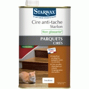 Cire anti-taches incolore parquet STARWAX 1 l