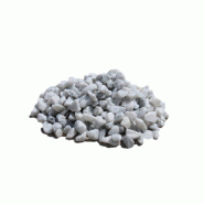 Gravier 10/16 blanc lunaire - Marbre - Concassé - Blanc bleuté - 1.5 ton/m3