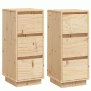 Helloshop26 - Buffet bahut commode armoire meuble de rangement organisateur cuisine salle de séjour salons lot de 2 32 x 34 x 75 cm 02_0036636 - 3000 Helloshop26 - Buffet bahut commode armoire meuble de rangement organisateur cuisine salle de séjour salons lot de 2 32 x 34 x 75 cm 02_0036636 - 3000