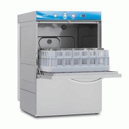 Lave-verres digital casier 400 x 400 mm - Avec adoucisseur | Elettrobar PLUVIA240ADG